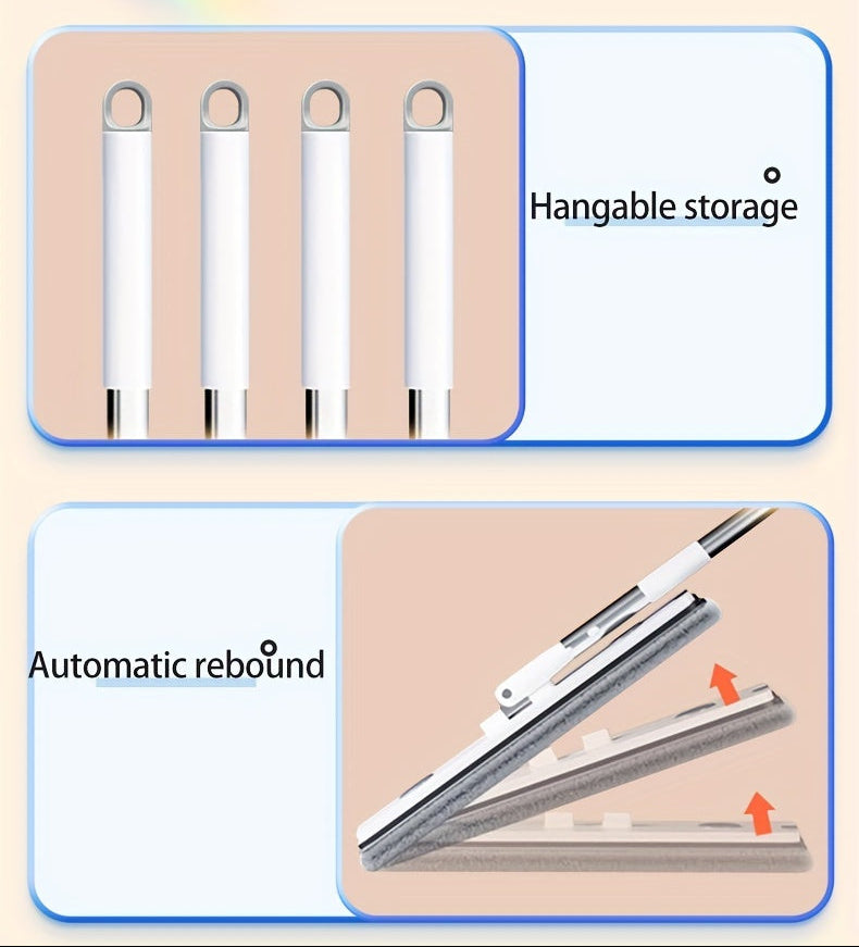 Home Cleaning Tool with 7-fold Scraper and Water Tank