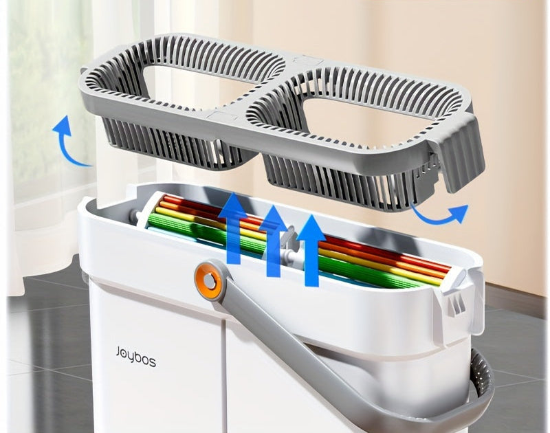 Home Cleaning Tool with 7-fold Scraper and Water Tank