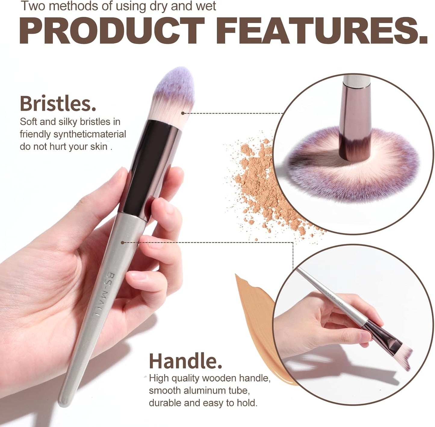 18Pcs Makeup Brush Set | Premium Soft Synthetic Brushes + Black Case