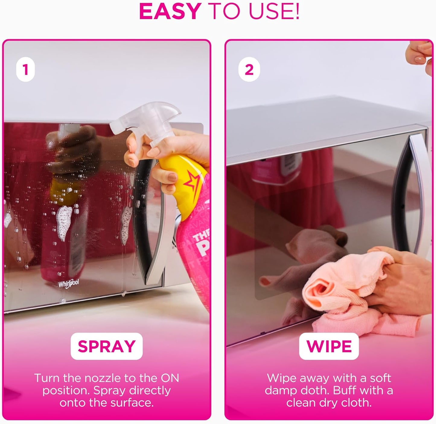 The Pink Stuff Miracle Cleaning Bundle | All-Purpose Paste, Cream & Spray