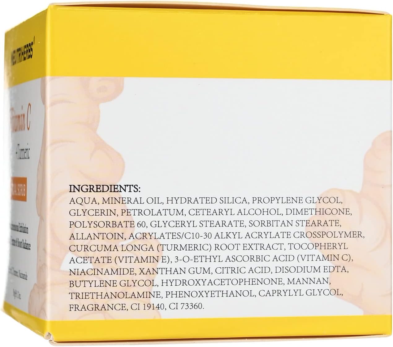 NEUTRIHERBS Turmeric Face Scrub | Exfoliating Scrub Cream with Vitamin C - 1.76oz