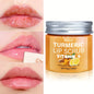 Turmeric Lip Scrub - Gentle Exfoliating Lip Treatment with Vitamin C & Honey