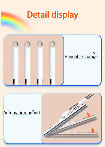 Home Cleaning Tool with 7-fold Scraper and Water Tank