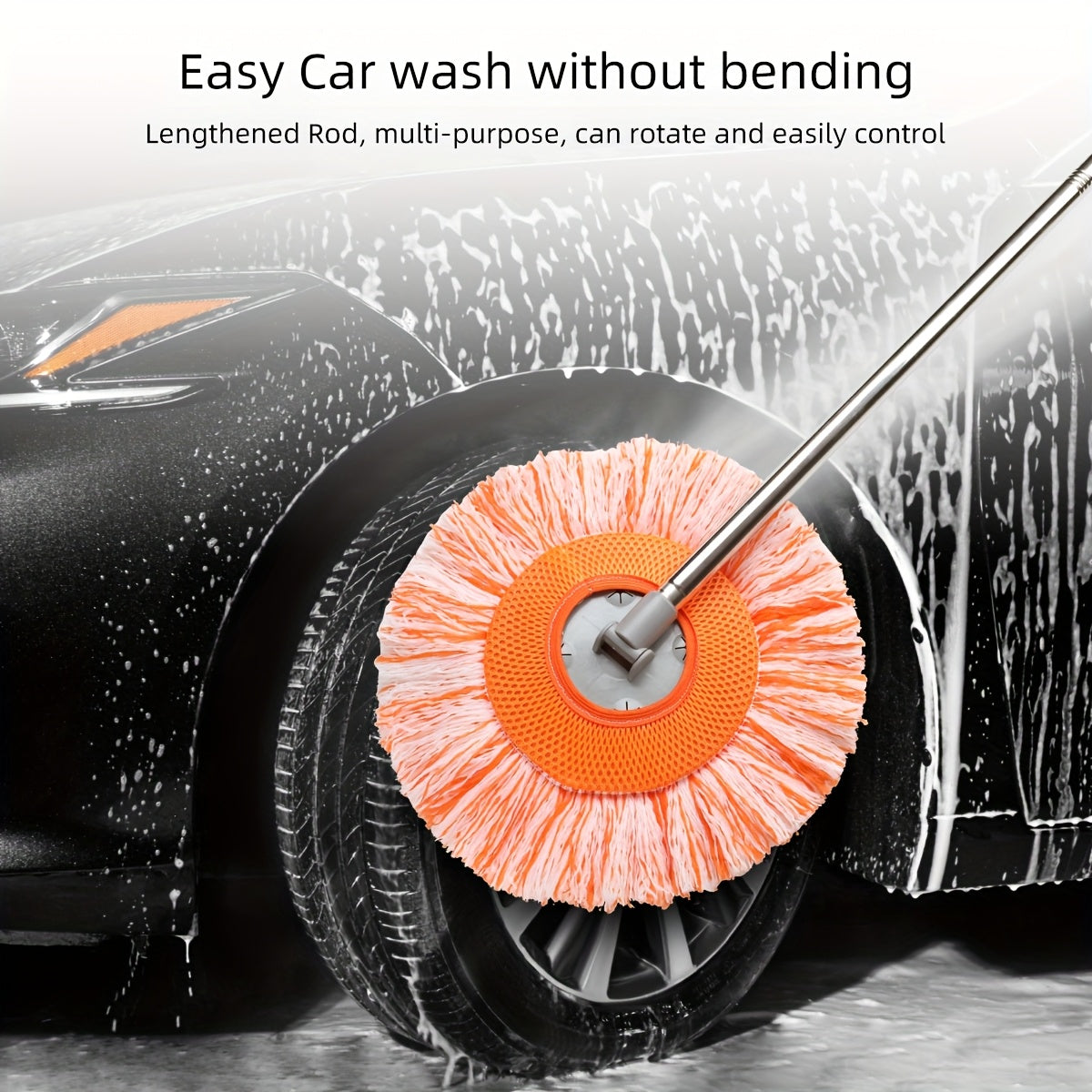 FlexiClean Extendable Ceiling Mop | Effortless Cleaning for Every Surface