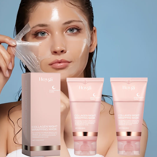 2 PCS Collagen facial mask, for All Skin Types | Deep Cleansing & Moisturizing | Collagen facial mask for women