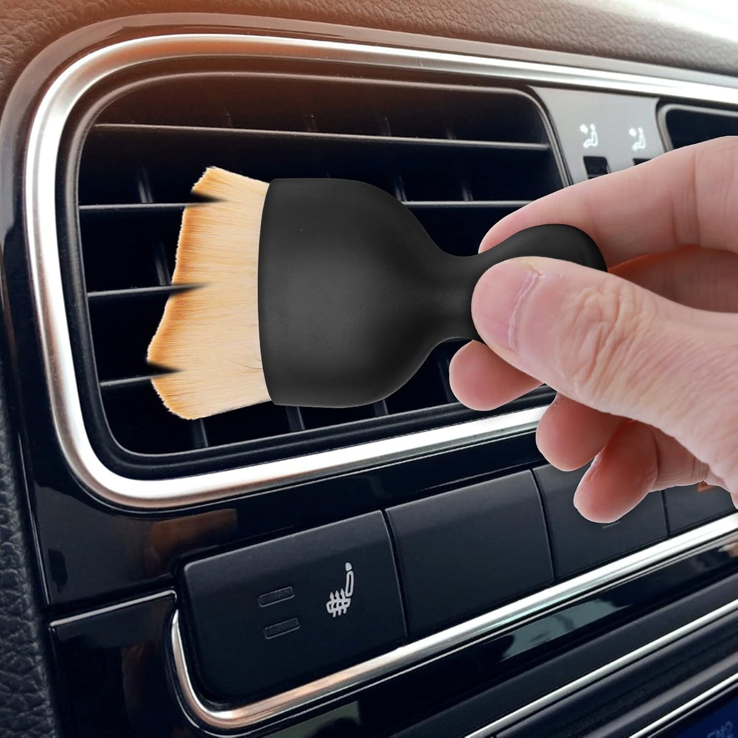 Car Interior Cleaning Soft Brush - No Scratch |Duster with Soft Bristles