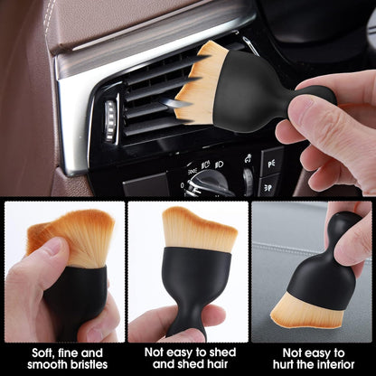 Car Interior Cleaning Soft Brush - No Scratch |Duster with Soft Bristles