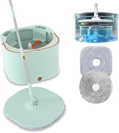 Spin Mop and Basket | Floor Mop 360 Rotating