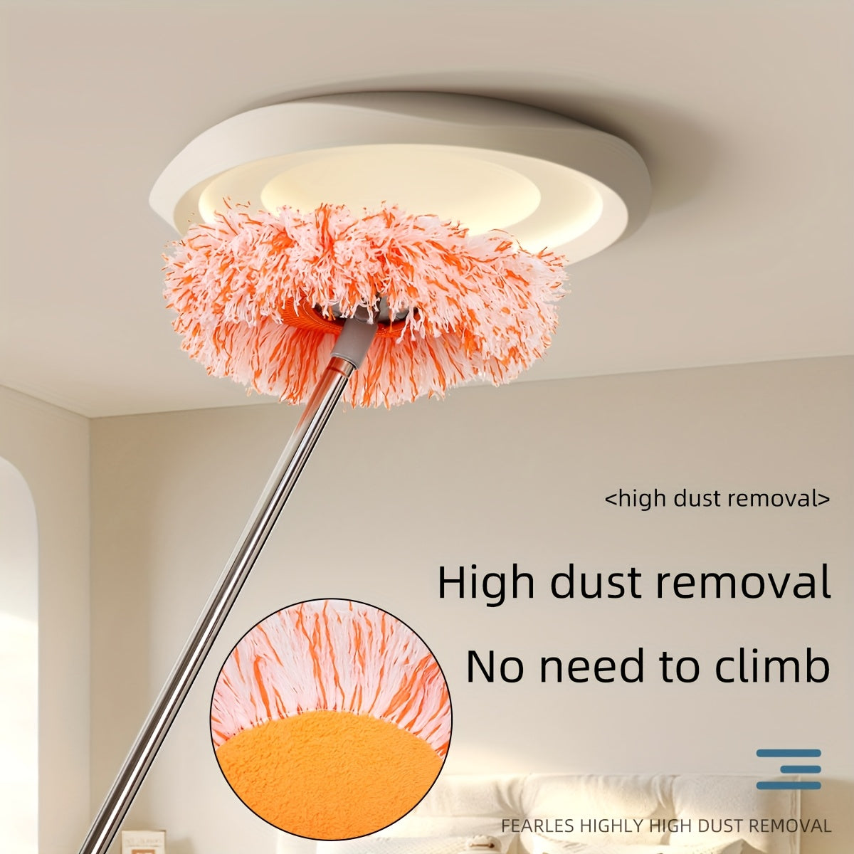 FlexiClean Extendable Ceiling Mop | Effortless Cleaning for Every Surface
